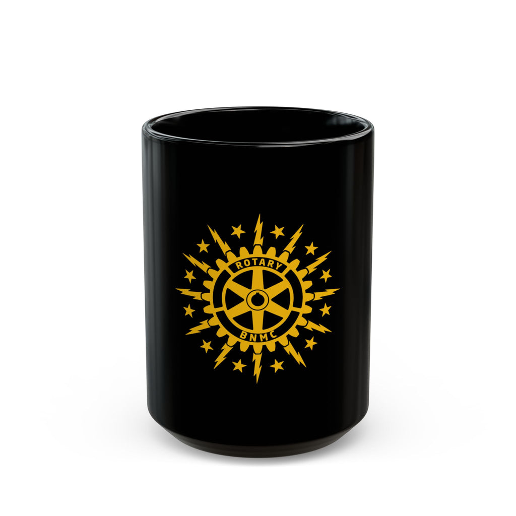 BNMC Rotary Club Black Coffee Mug — 11oz & 15oz