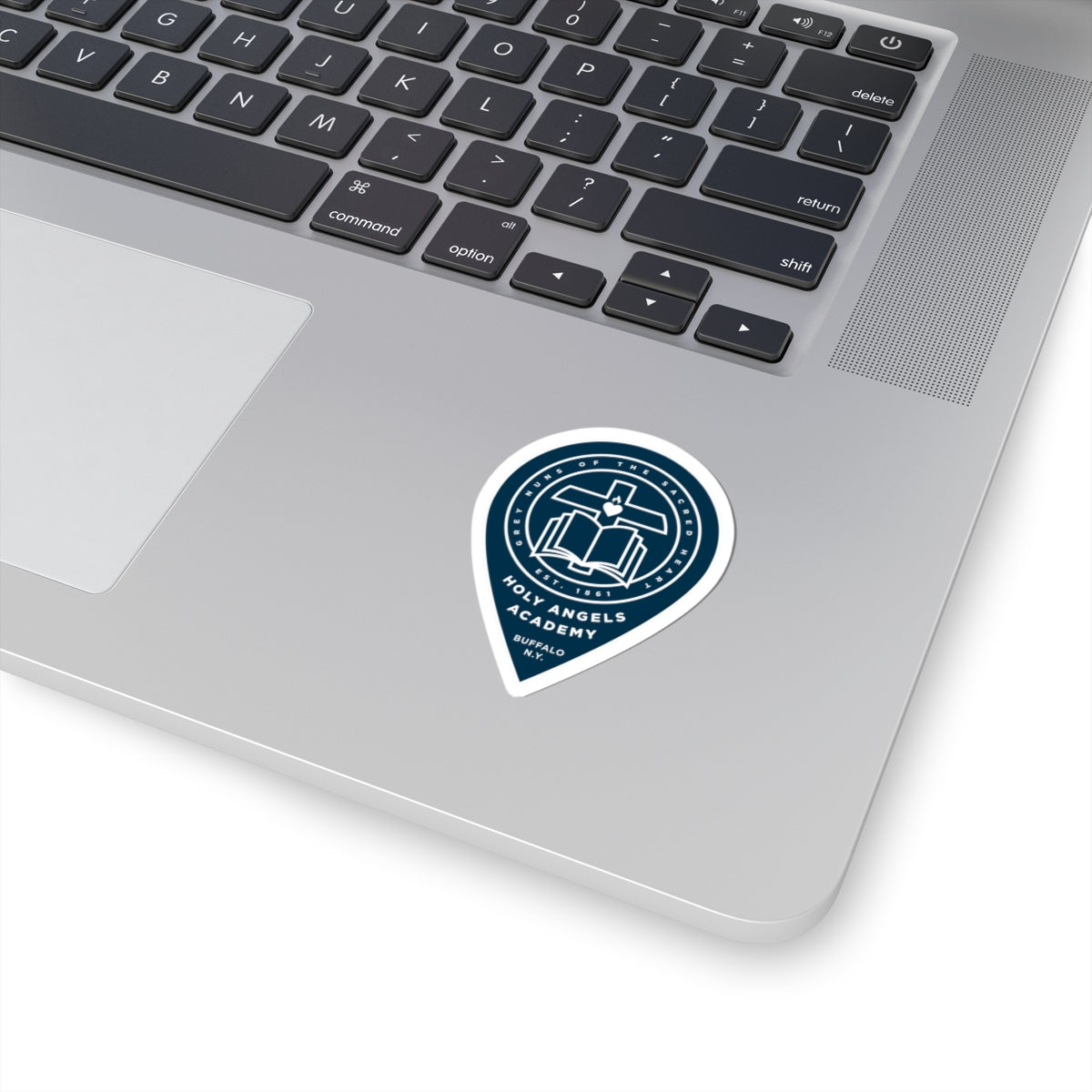 Holy Angels Academy Kiss-Cut Sticker — Navy