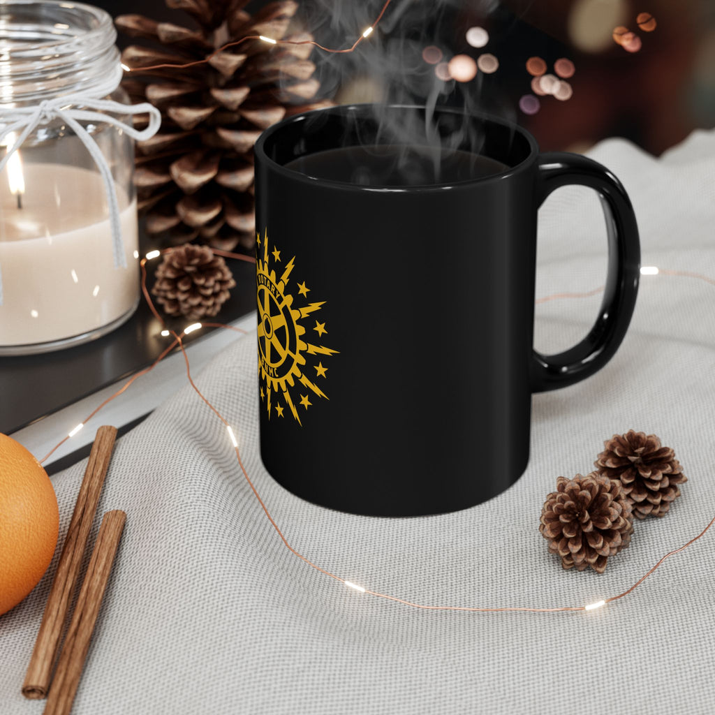 BNMC Rotary Club Black Coffee Mug — 11oz & 15oz