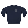 Crewneck Sweatshirt – Logo 1 White