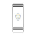 22oz Skinny Tumbler — White with Crest logo