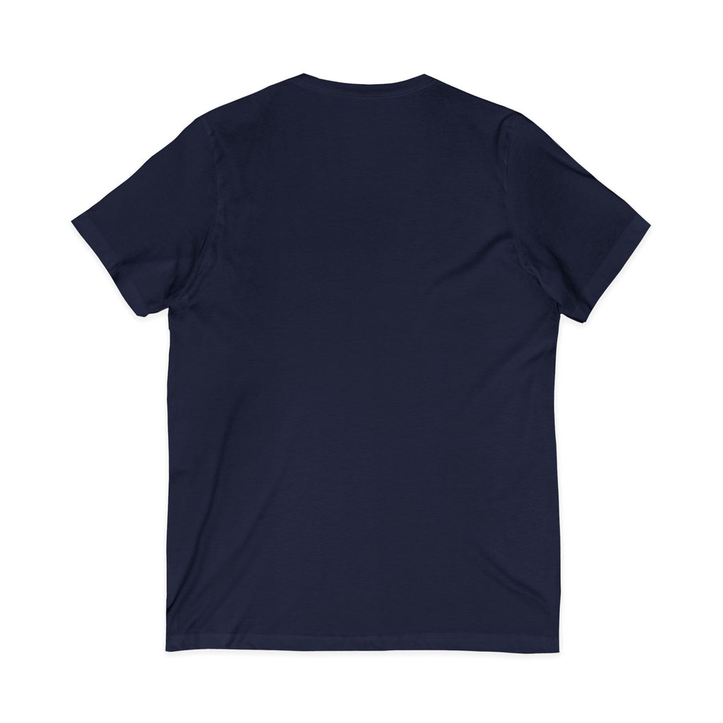 V-Neck Tee - Black/Navy - Logo 1