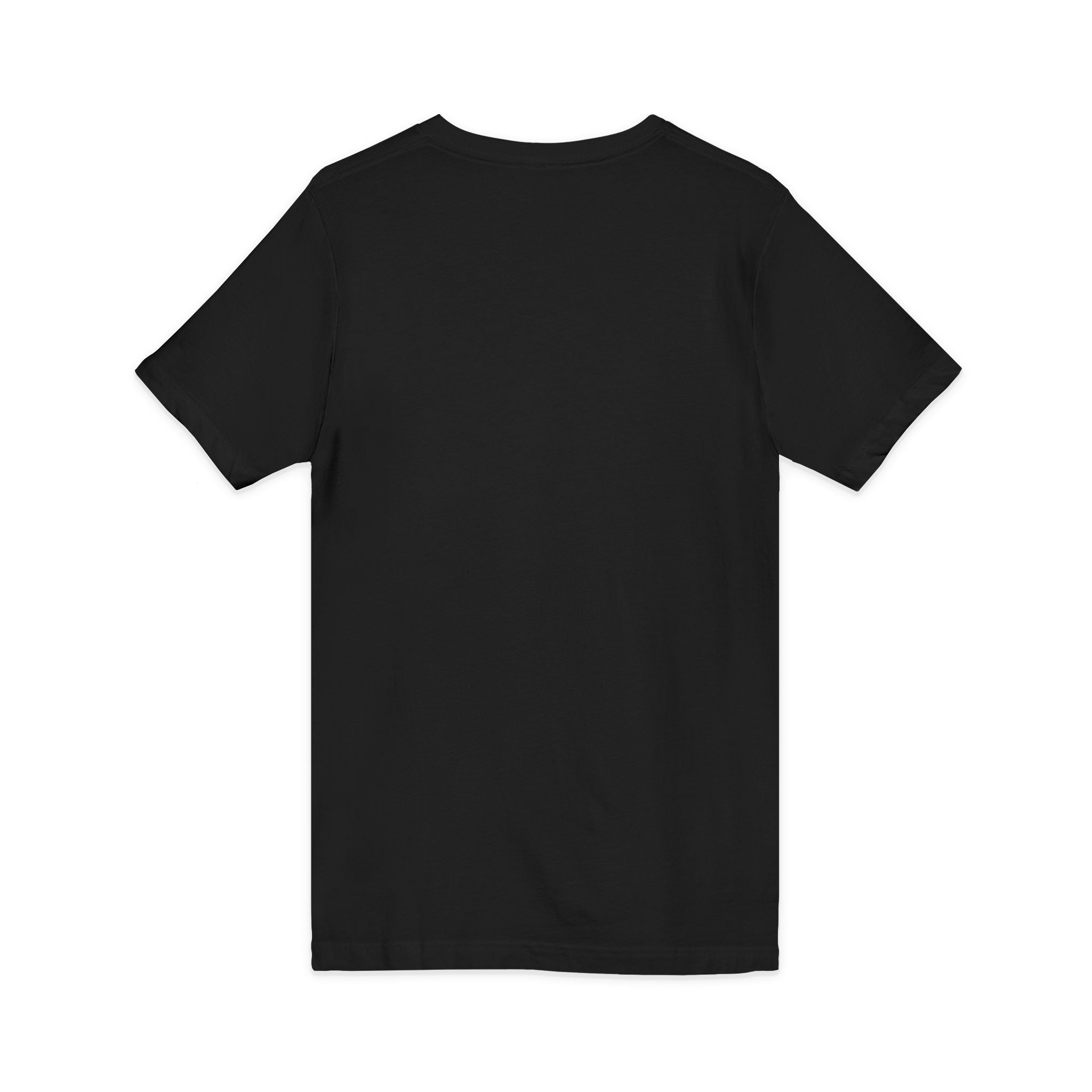 V-Neck Tee - Black/Navy - Logo 1