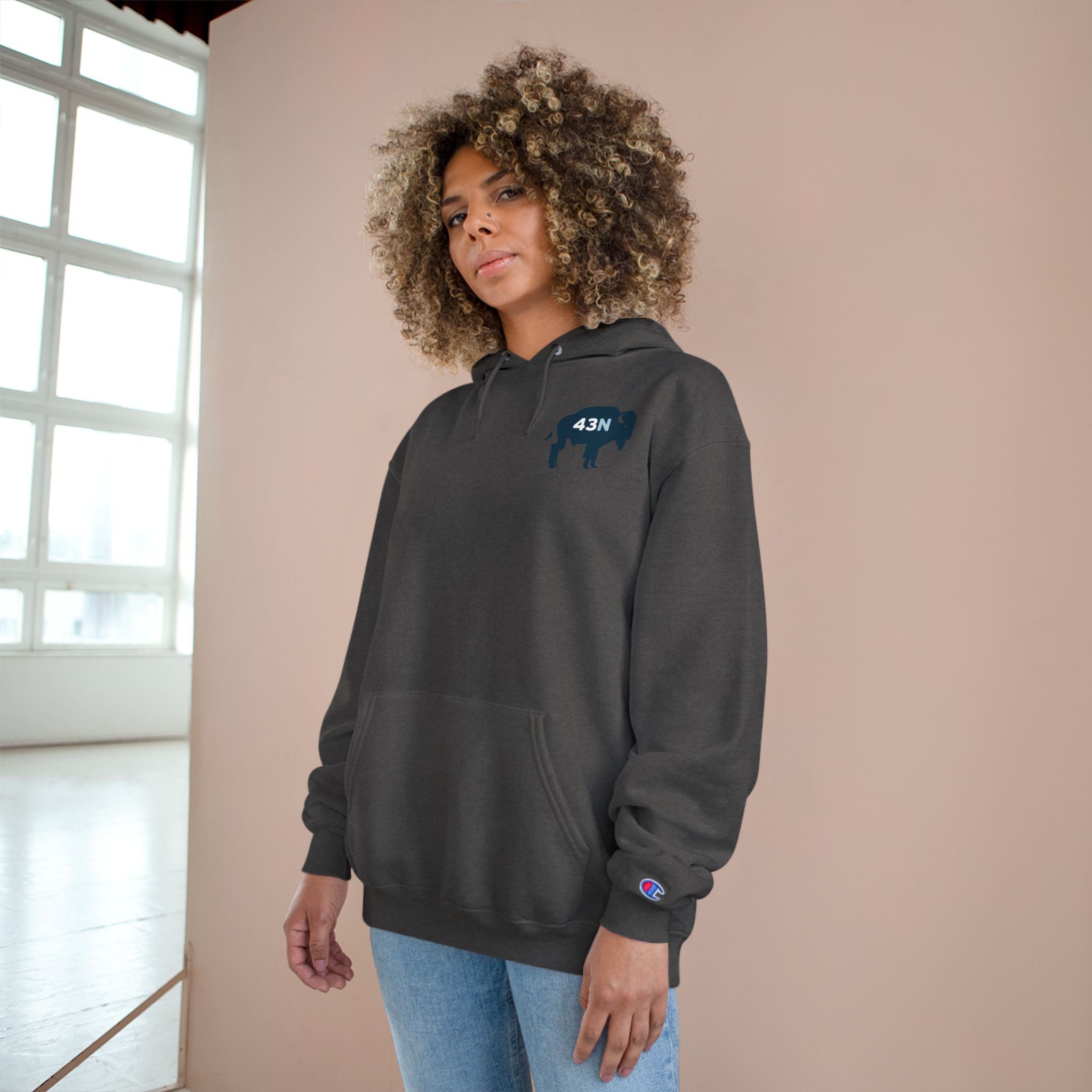 43N Hoodie — Buffalo Logo