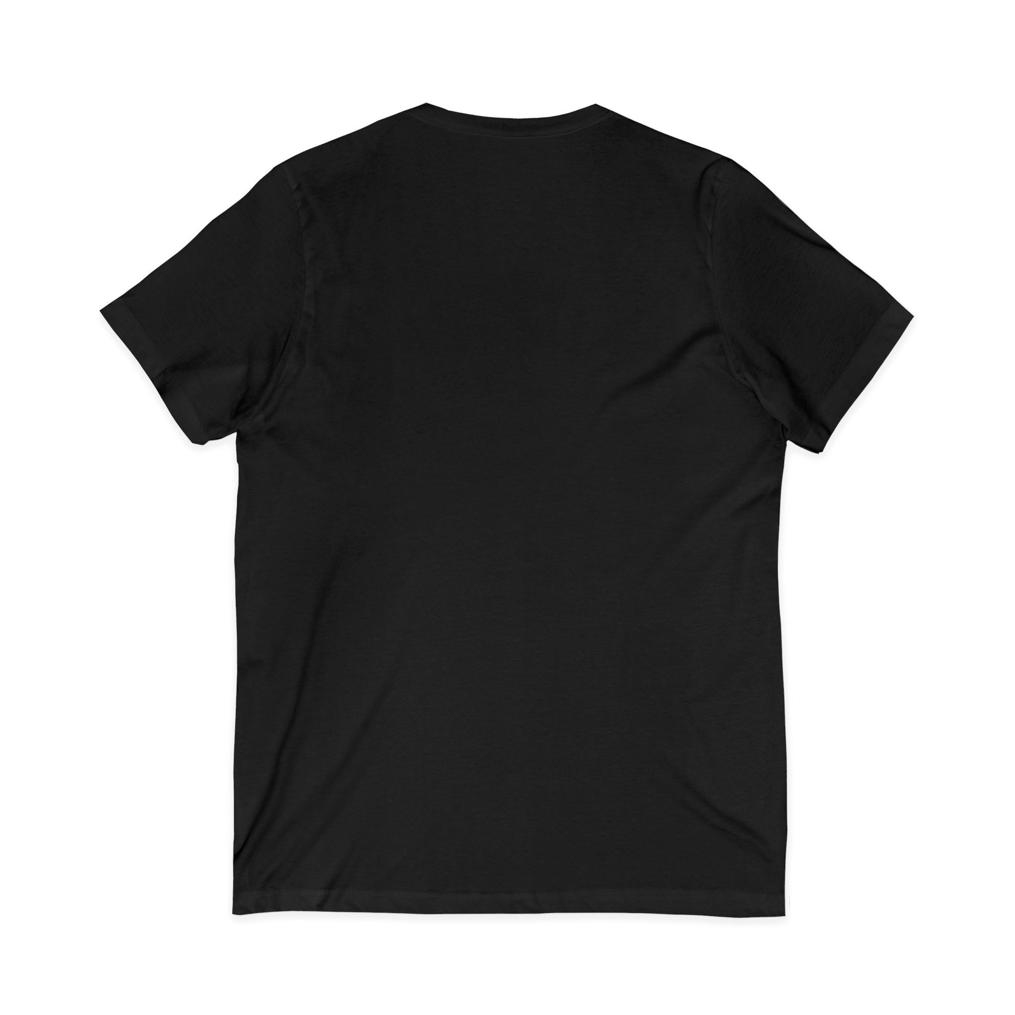 V-Neck Tee - Black/Navy - Logo 2