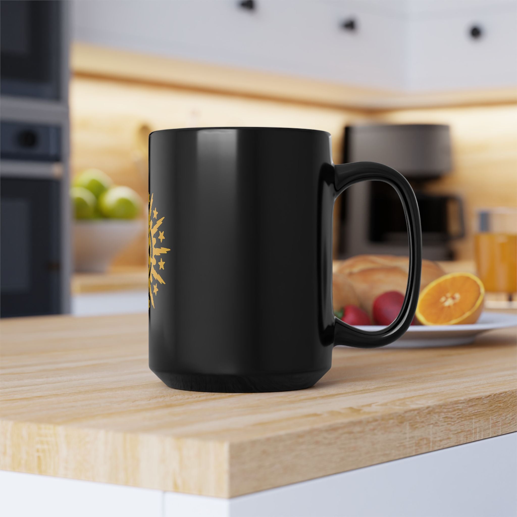 BNMC Rotary Club Black Coffee Mug — 11oz & 15oz