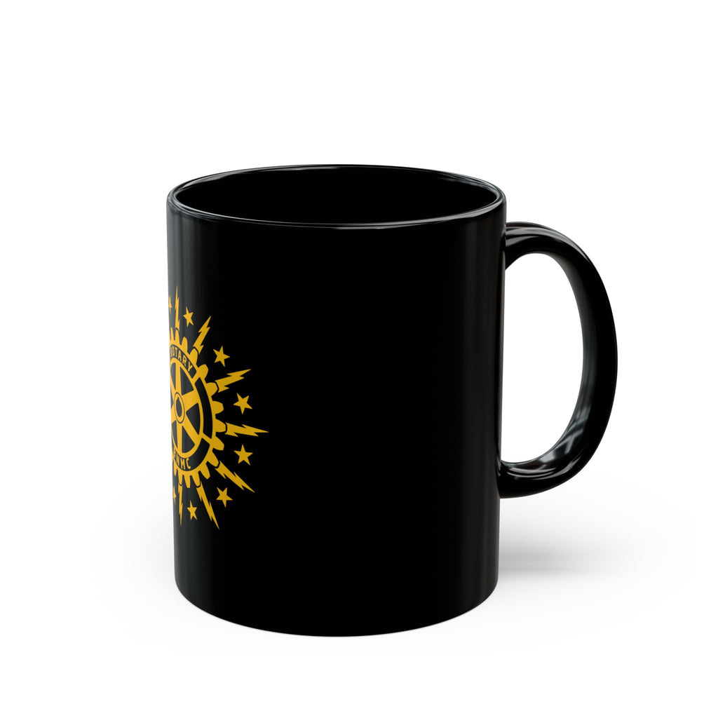 BNMC Rotary Club Black Coffee Mug — 11oz & 15oz