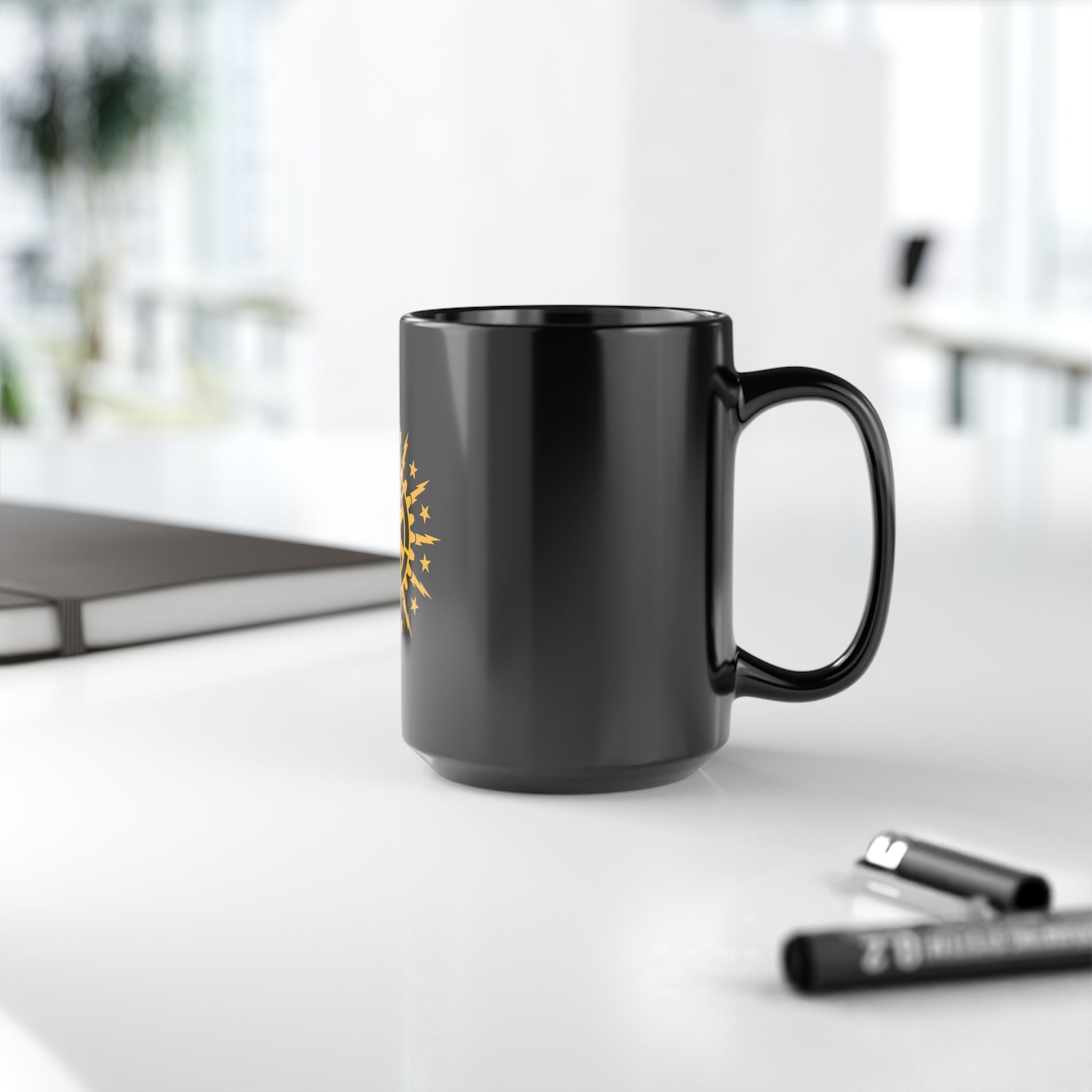 BNMC Rotary Club Black Coffee Mug — 11oz & 15oz