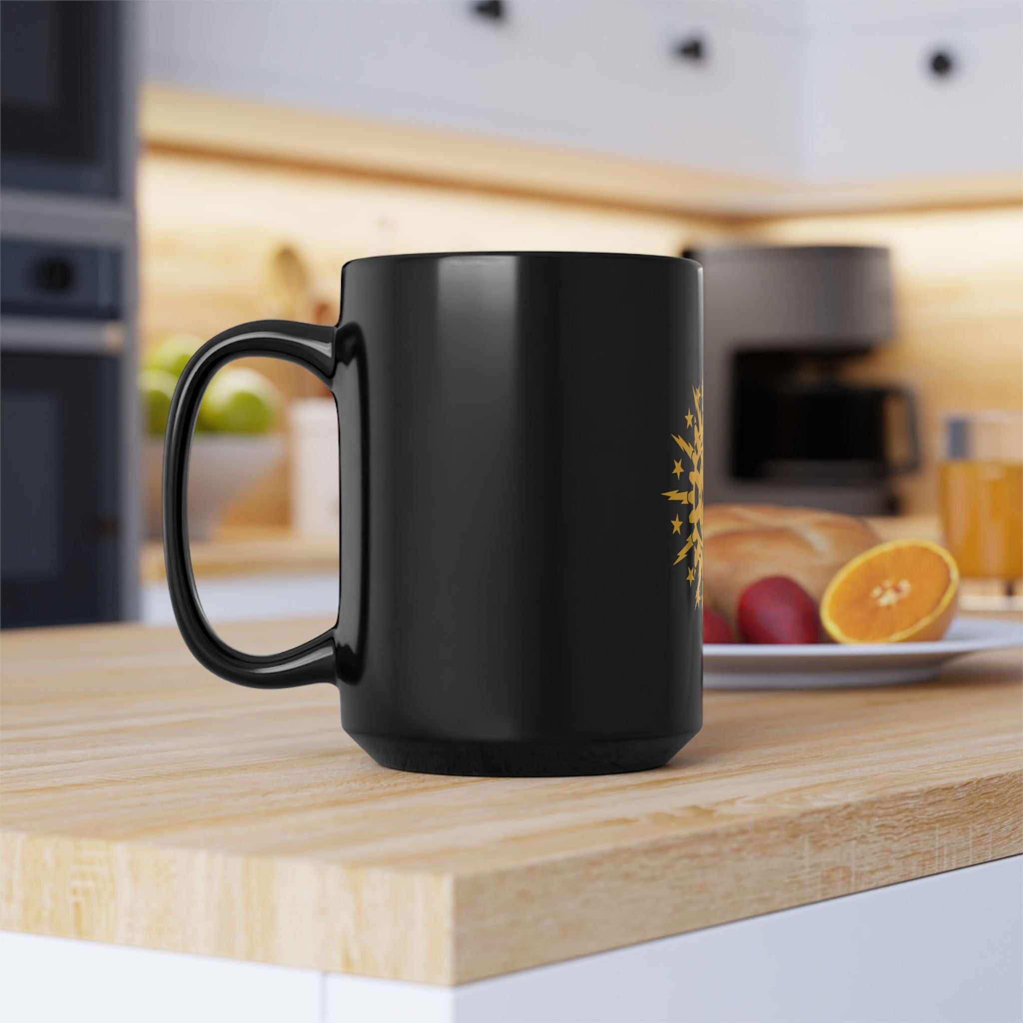 BNMC Rotary Club Black Coffee Mug — 11oz & 15oz