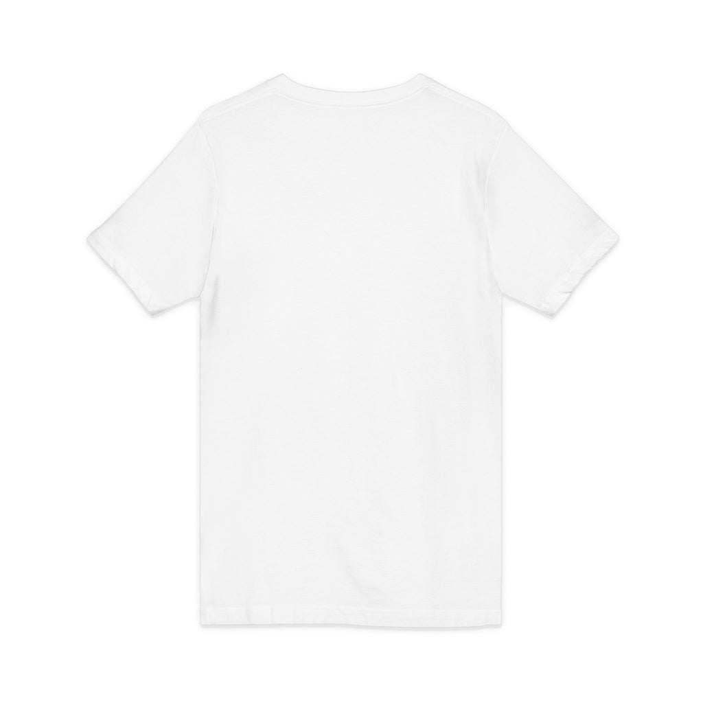 V-Neck Tee - White Logo 2