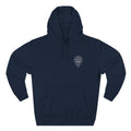 Navy Fleece Hoodie - Navy - Embroidered HAA White Logo