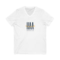 V-Neck Tee - White Logo 2
