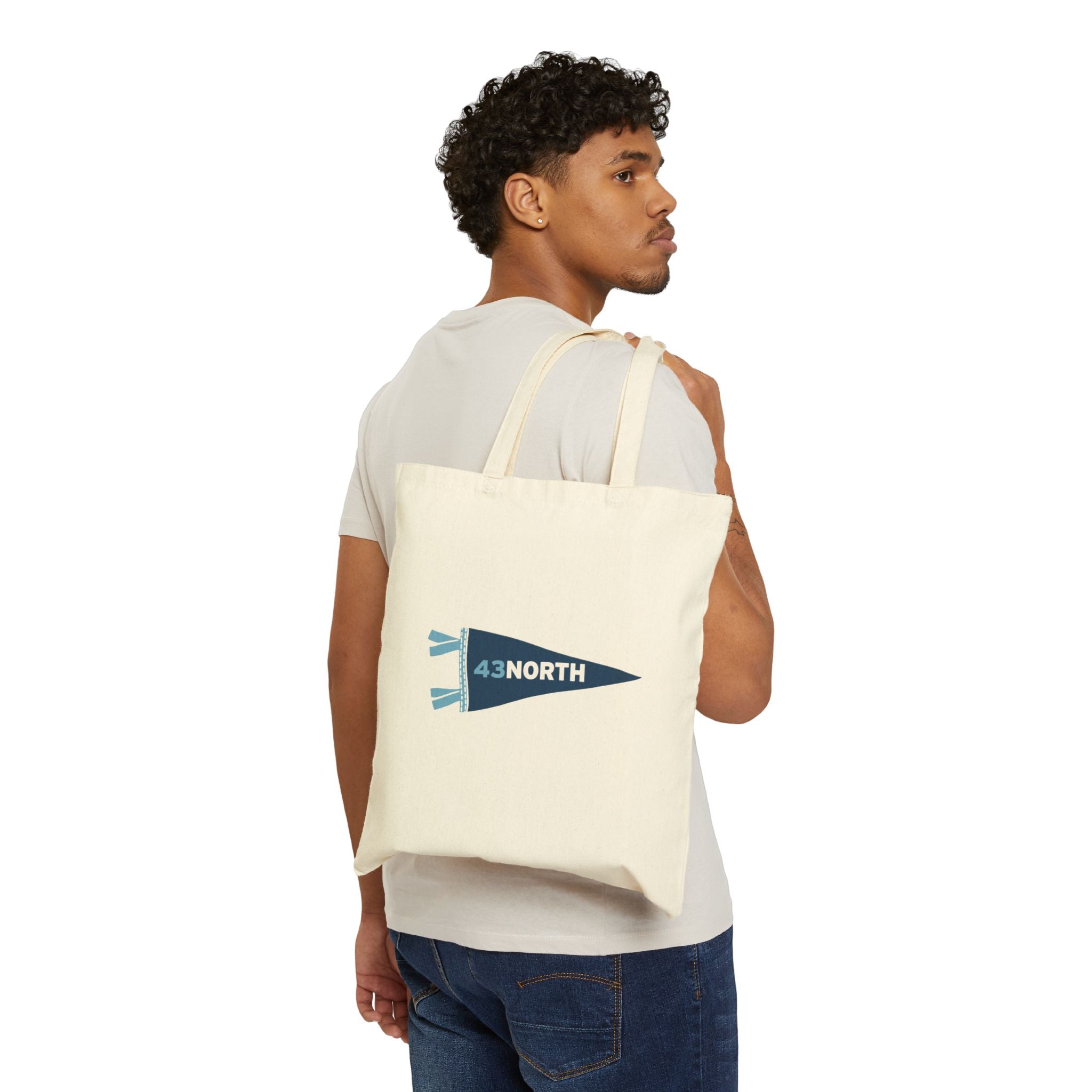 43N Cotton Canvas Tote Bag — 43North Pennant