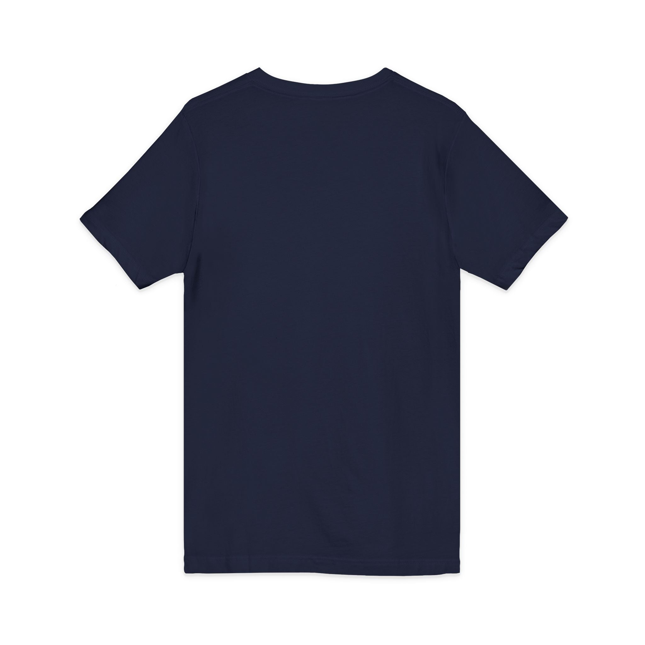 V-Neck Tee - Black/Navy - Logo 1