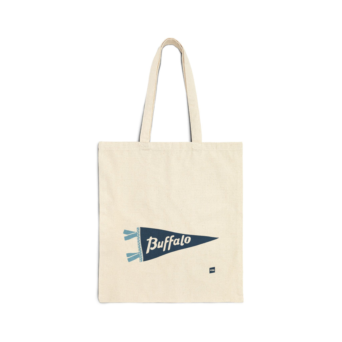 43N Cotton Canvas Tote Bag — Buffalo Pennant