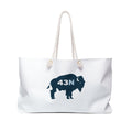 43N Weekender Bag — Buffalo Logo