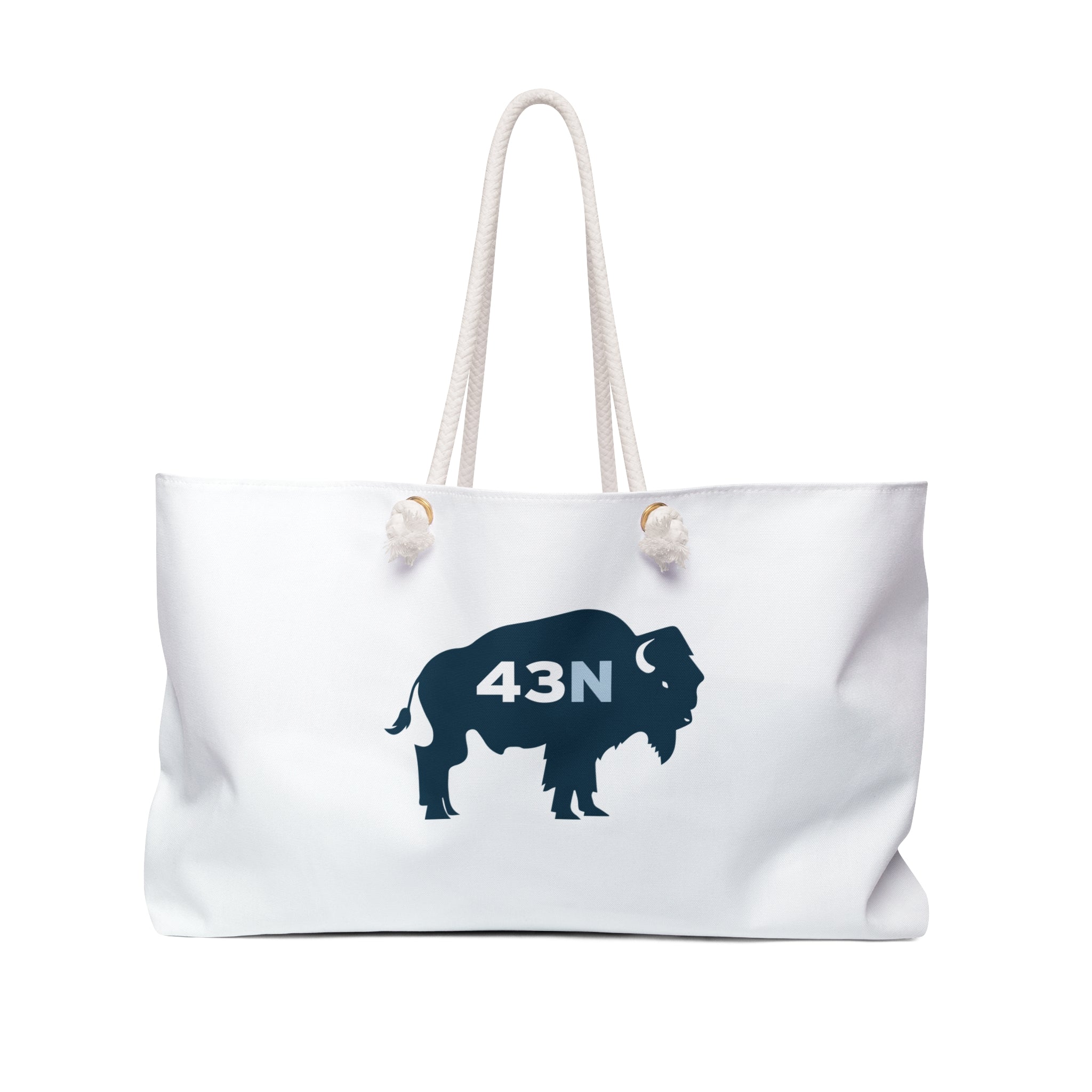 43N Weekender Bag — Buffalo Logo