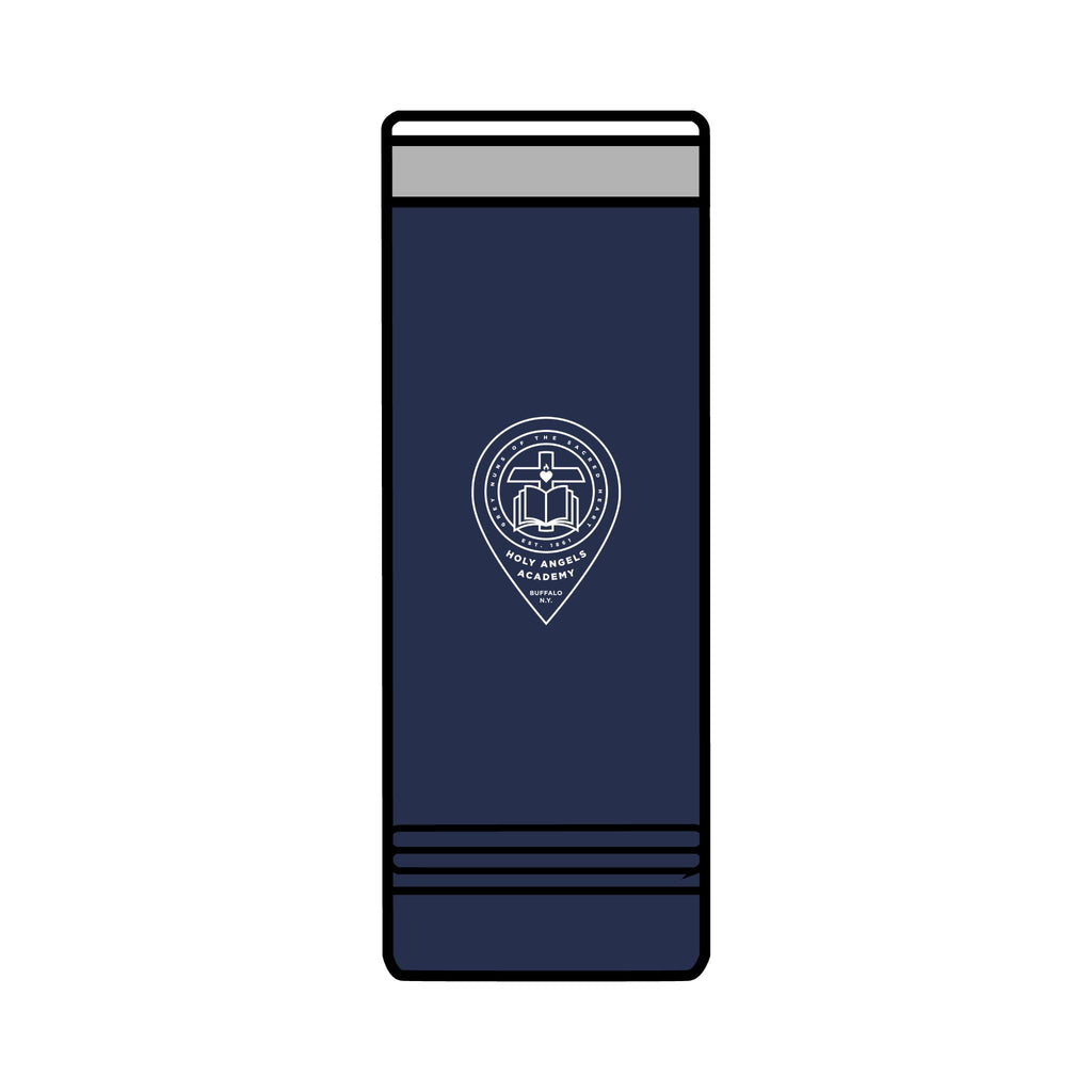 22oz Skinny Tumbler — with White Crest logo