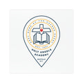 Holy Angels Academy Car Magnet — White