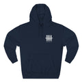 Fleece Hoodie - Navy - Embroidered HAA Logo