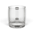 Engraved 12.25oz Glass Coffee Mug — Clear Personalized Tea & Coffee Cup - Logo 2