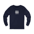 Long Sleeve Tee — Logo 2 White