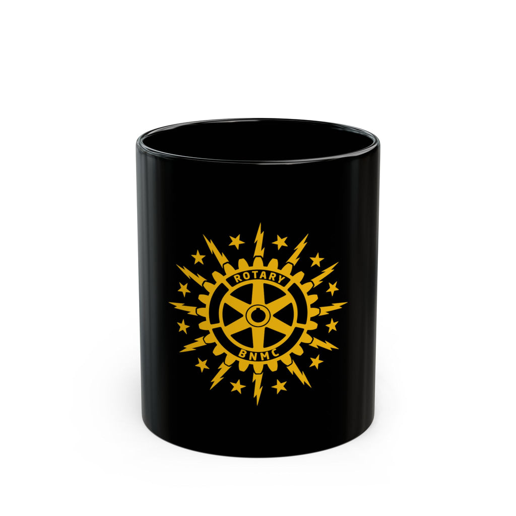 BNMC Rotary Club Black Coffee Mug — 11oz & 15oz