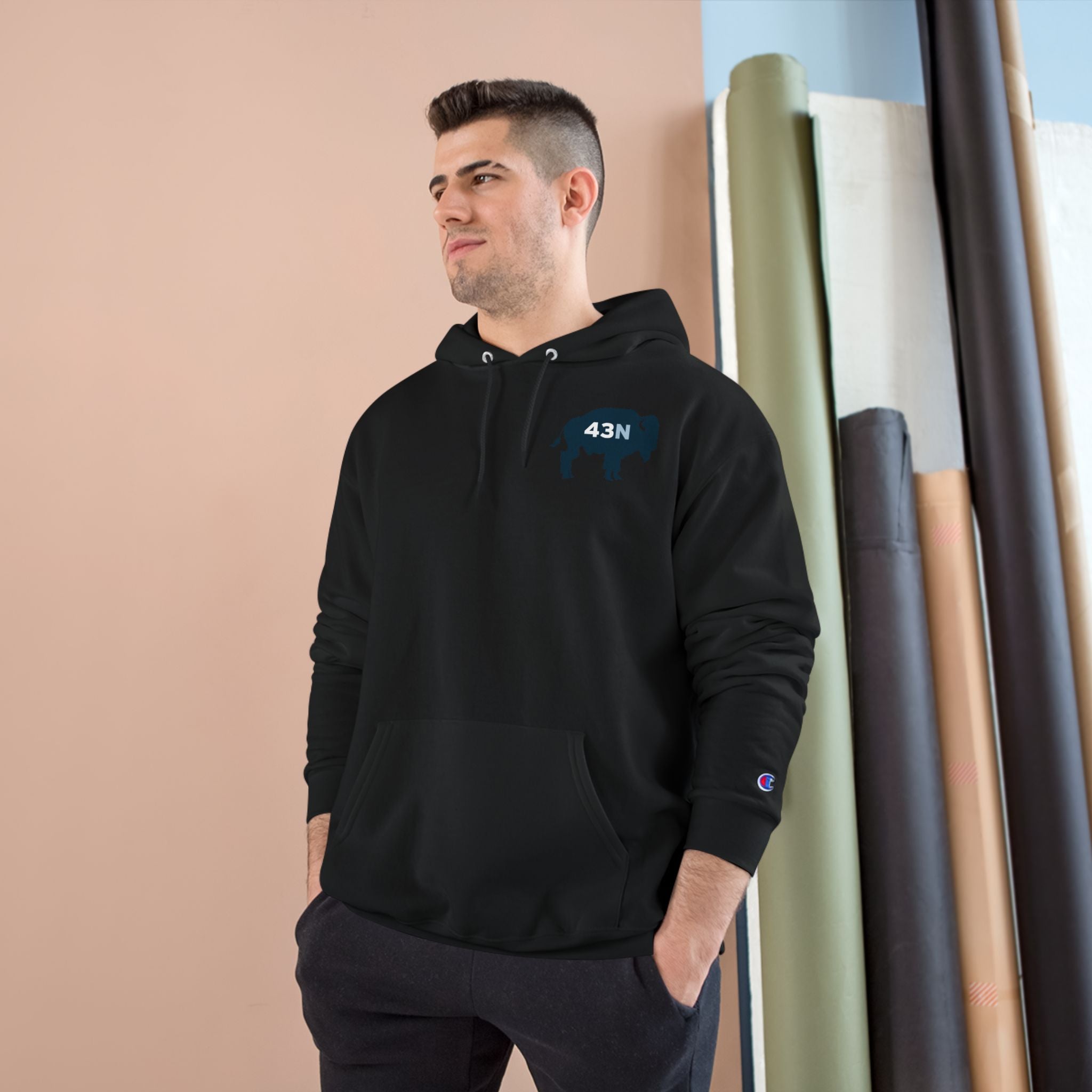 43N Hoodie — Buffalo Logo