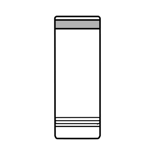 22oz Skinny Tumbler — White with Crest logo