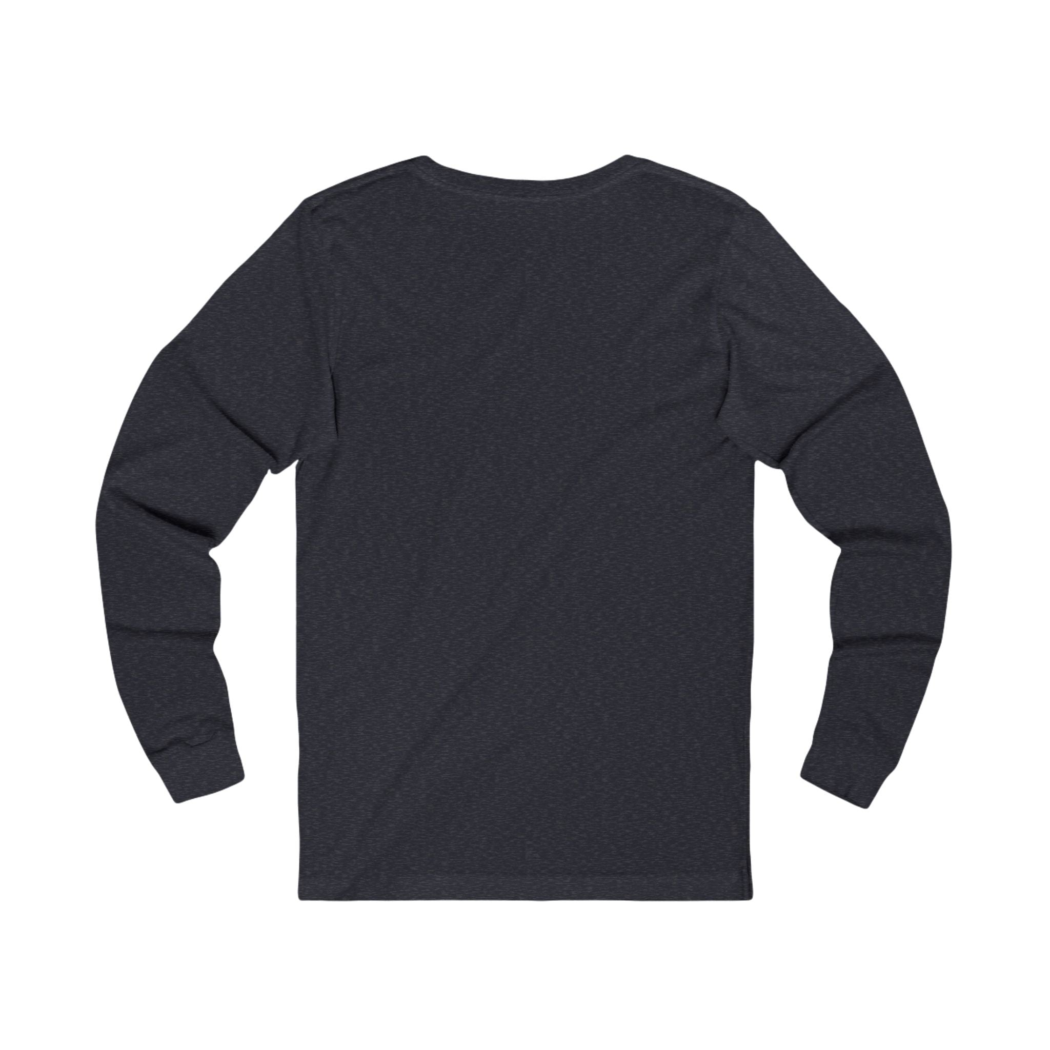 Long Sleeve Tee — Logo 2 White