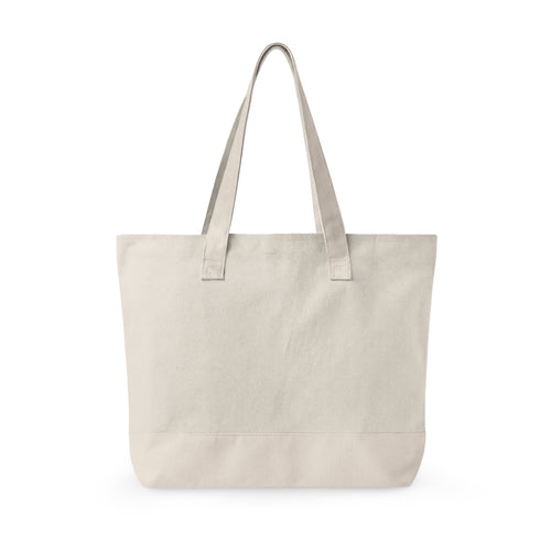 Canvas Zipper Tote with Logo 1