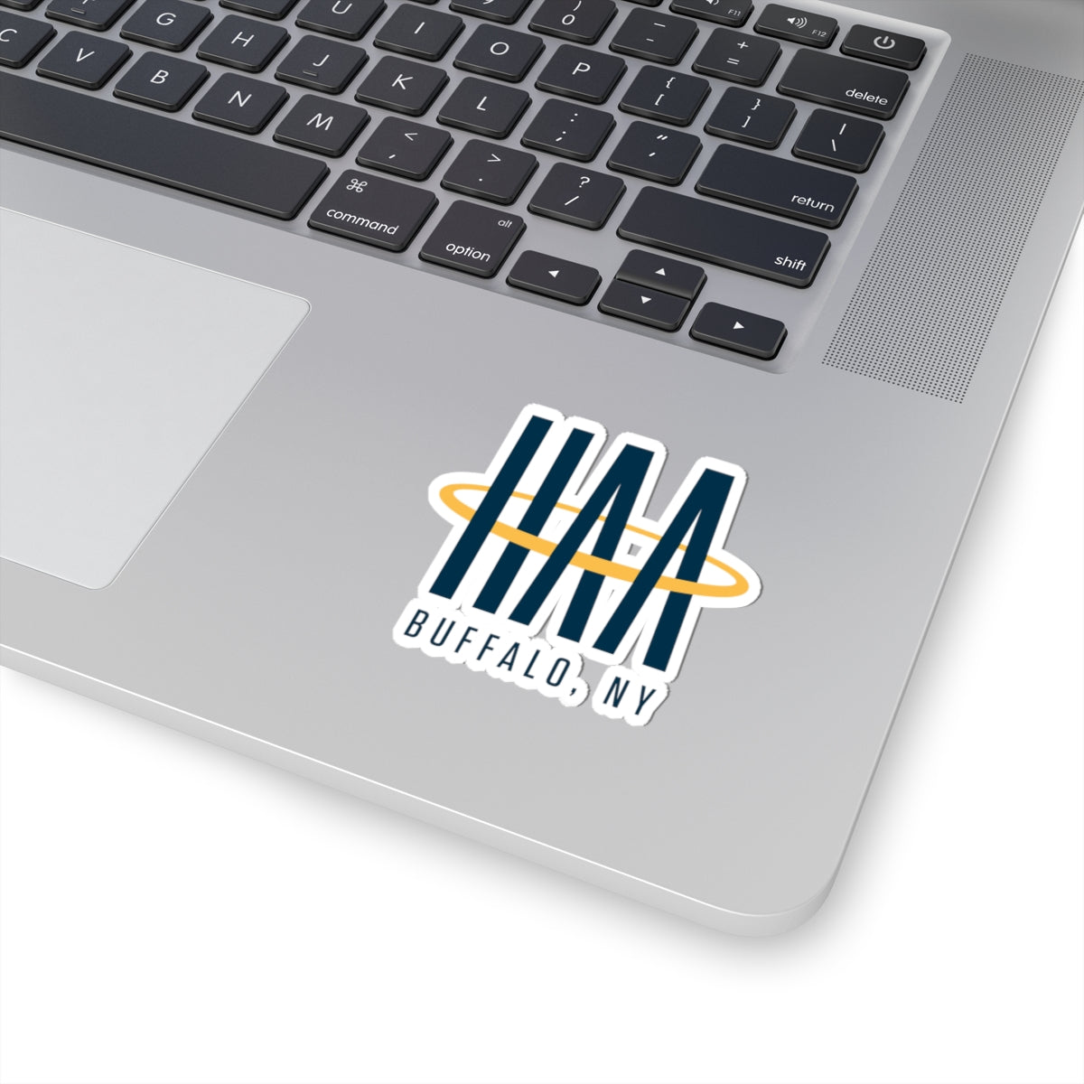 Holy Angels Academy Kiss-Cut Sticker — White - Logo 2
