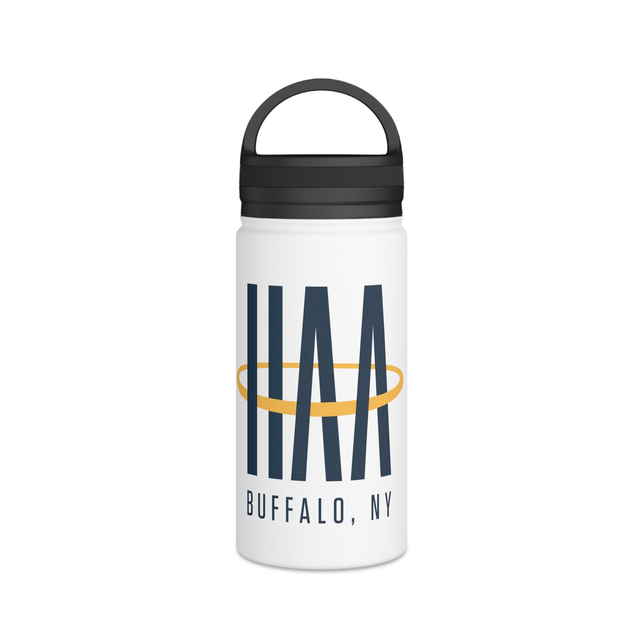 Holy Angels Academy Stainless Steel Water Bottle with Handle Lid - Logo 2