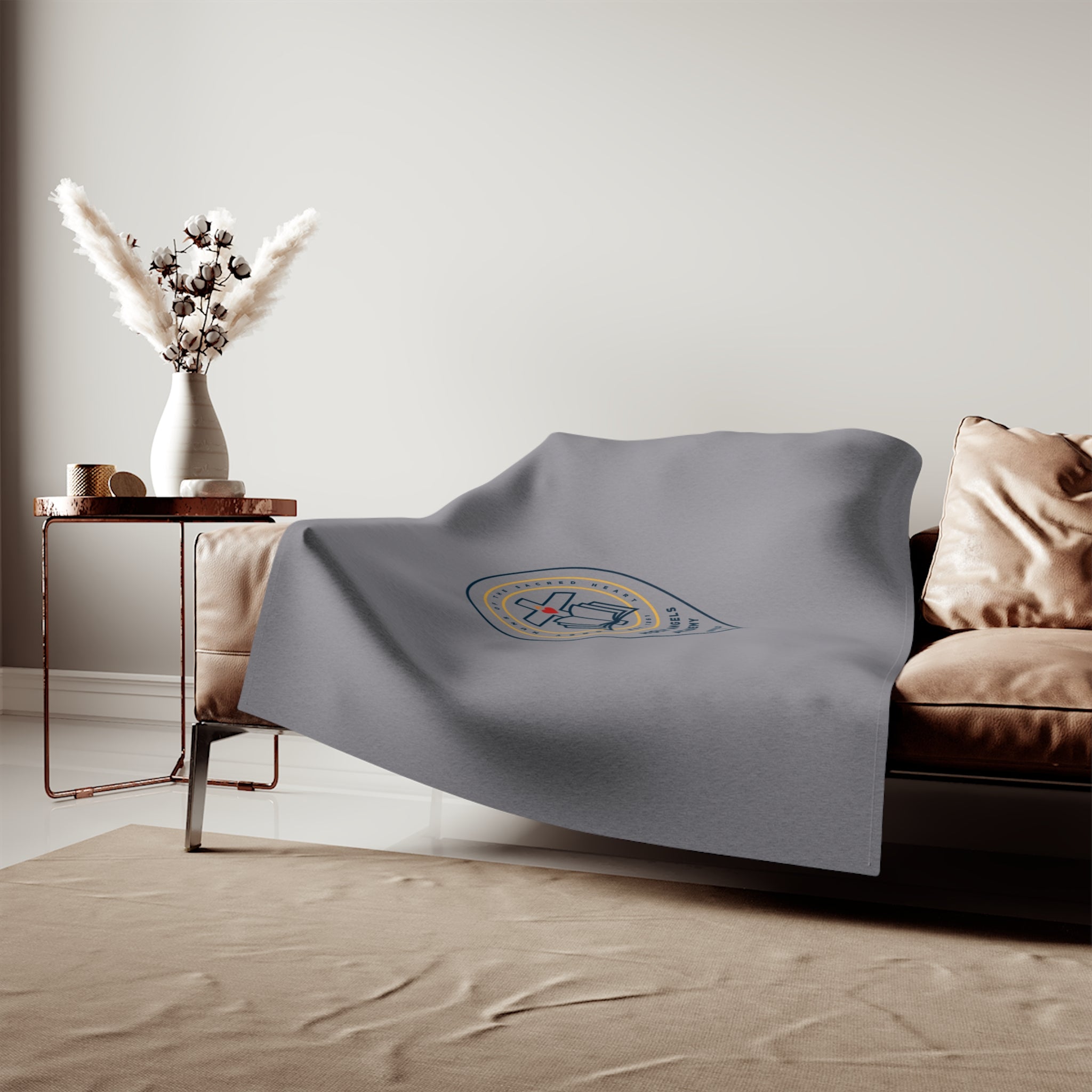 Holy Angels Academy Emblem Blanket