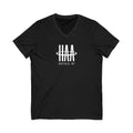 V-Neck Tee - Black/Navy - HAA Logo