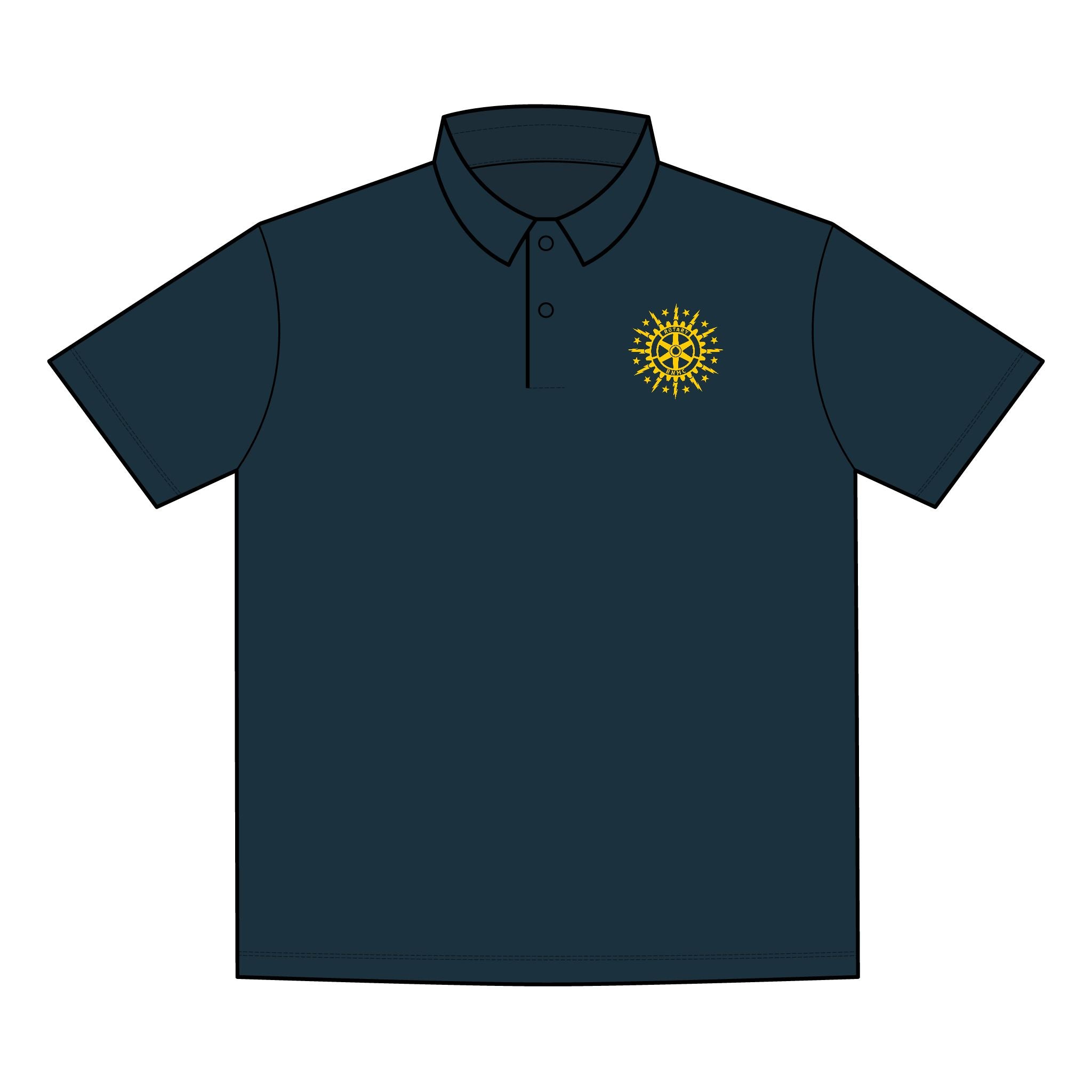 BNMC Rotary Men's Polo Shirt