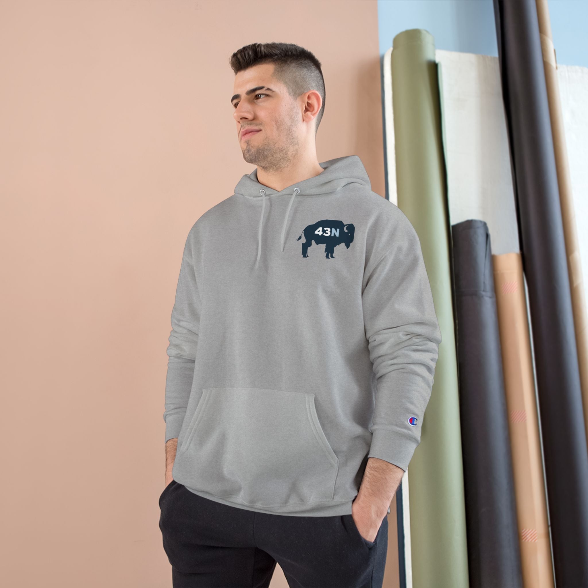 43N Hoodie — Buffalo Logo