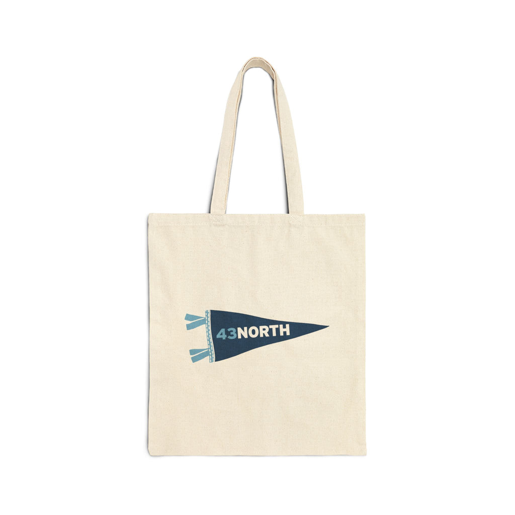 43N Cotton Canvas Tote Bag — 43North Pennant