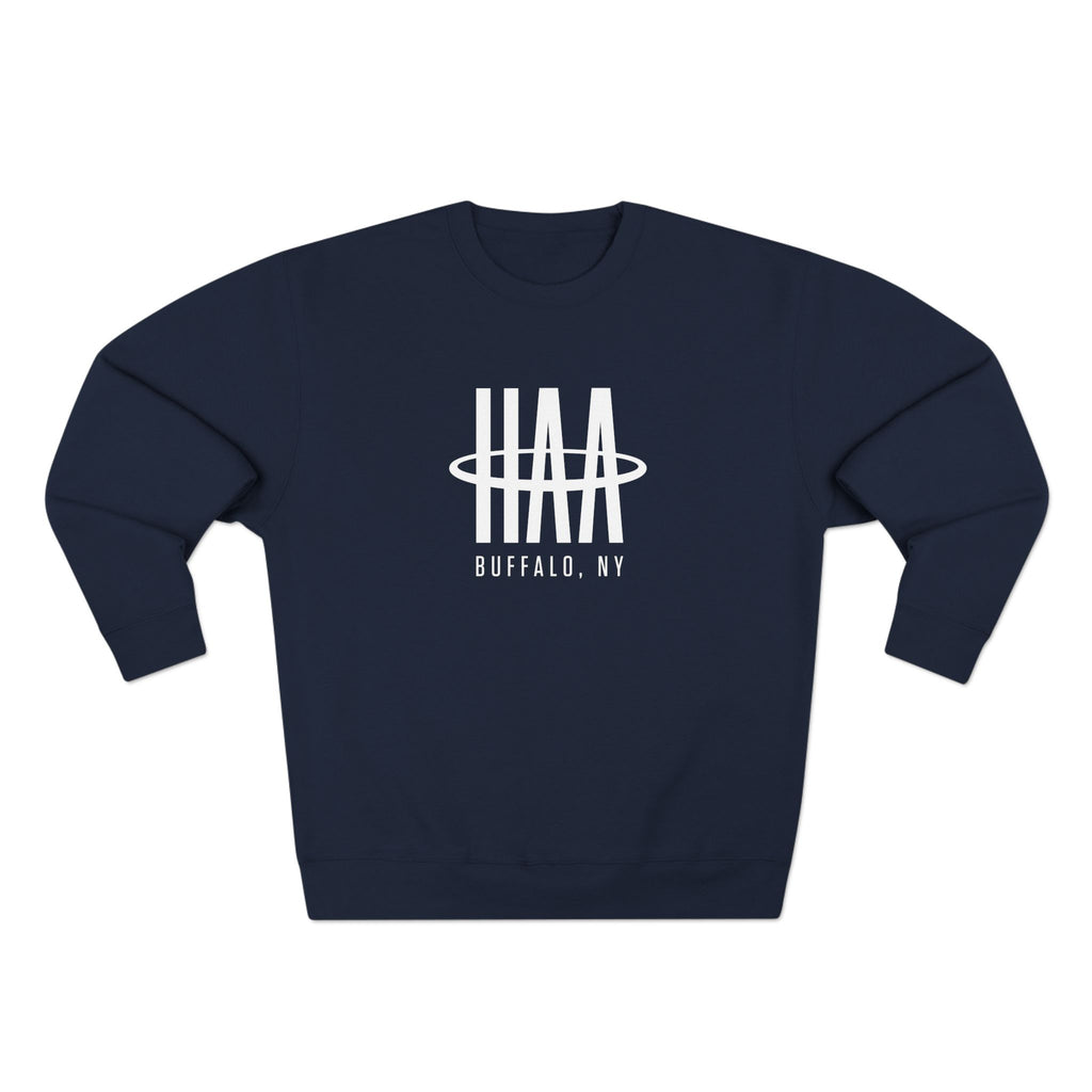 Crewneck Sweatshirt - Navy - HAA Logo