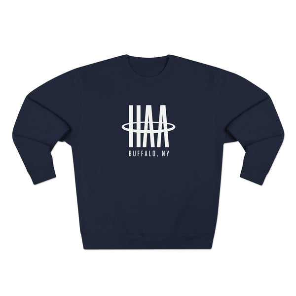 Crewneck Sweatshirt - Navy - HAA Logo