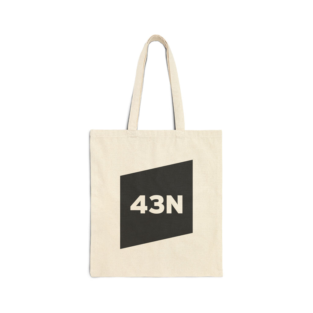 Copy of 43N Cotton Canvas Tote Bag — Apex Logo Black