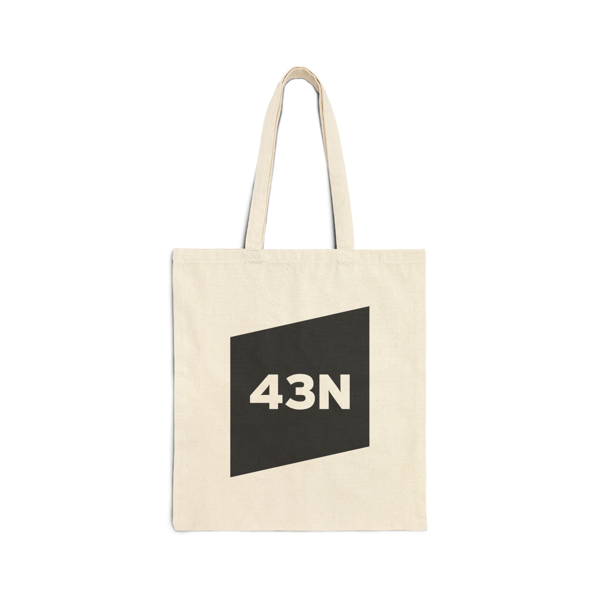 Copy of 43N Cotton Canvas Tote Bag — Apex Logo Black