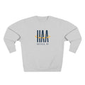Crewneck Sweatshirt - Heather Grey - HAA Logo
