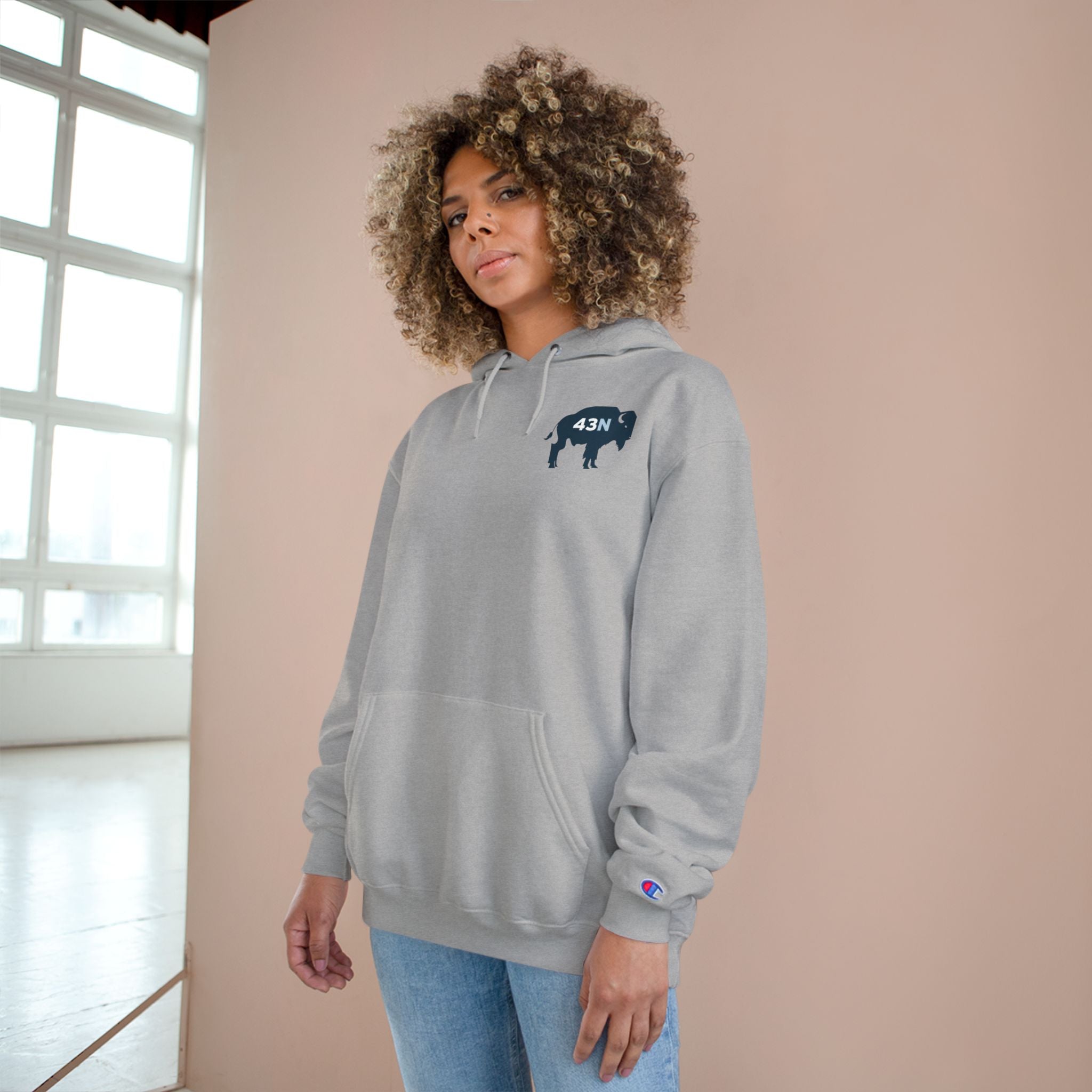 43N Hoodie — Buffalo Logo
