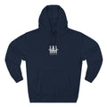 Fleece Hoodie - Navy - Embroidered Logo 2