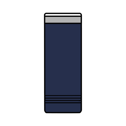 22oz Skinny Tumbler — Navy Travel Mug - HAA Logo